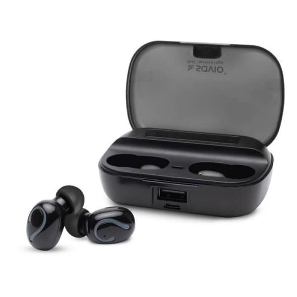 Trådlösa hörlurar - Savio - TWS-06 - Bluetooth 5.0 - In-ear - Svart