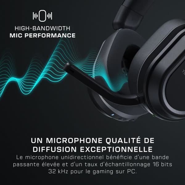 Trådlöst spelheadset för flera plattformar - TURTLE BEACH - Stealth 700PC (Gen3) - Svart