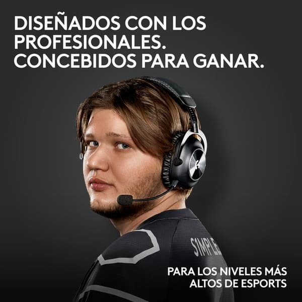 Logitech G PRO X 2 LIGHTSPEED PC-headset Bluetooth-headset, Avtagbart headset - Rosa