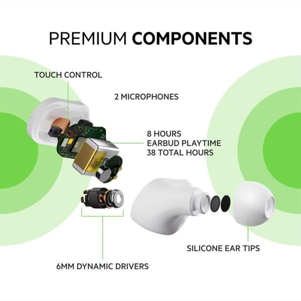 Headset för telefoni - Belkin - Soundf Play - Bluetooth - Brusreduktion - In-ear