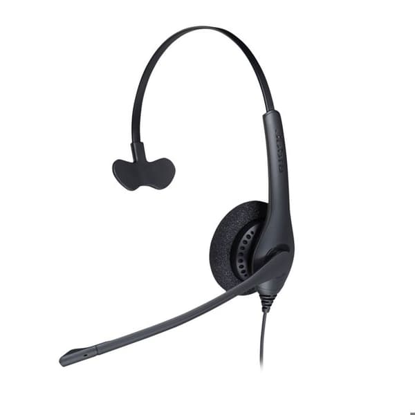 Hörlurar - Jabra - Biz 1500 Mono QD - Trådbunden - Över huvud - Bullerdämpande