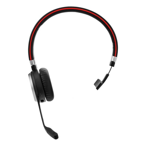 Mikroheadset - JABRA - Evolve 65 SE - Trådlös Bluetooth - Mono - Aktiv brusreducering