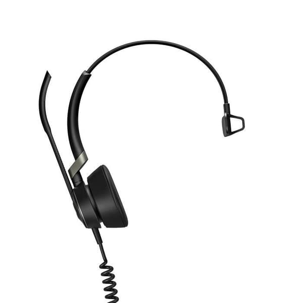 Jabra Engage 50 Mono-headset - Softphone-miljöer - Brusreducering - Tre mikrofoner - Svart