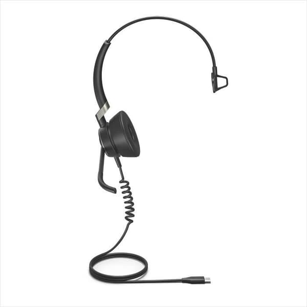 Jabra Engage 50 Mono-headset - Softphone-miljöer - Brusreducering - Tre mikrofoner - Svart
