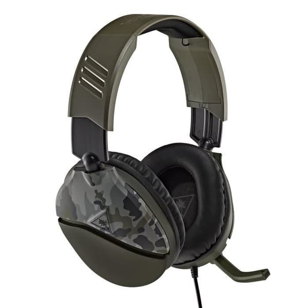 Turtle Beach Recon 70 Camo Gaming Headset - Grön - TBS-6455-02