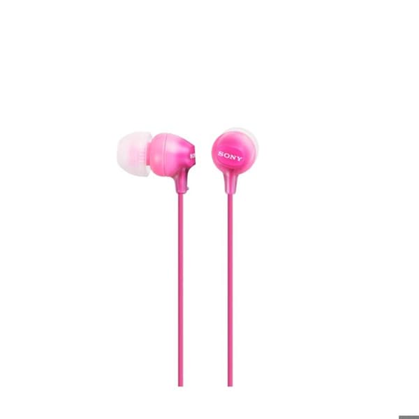 In-ear hörlurar - SONY - MDR-EX15APPI.CE7 - Rosa - Trådbundna - Universell fjärrkontroll