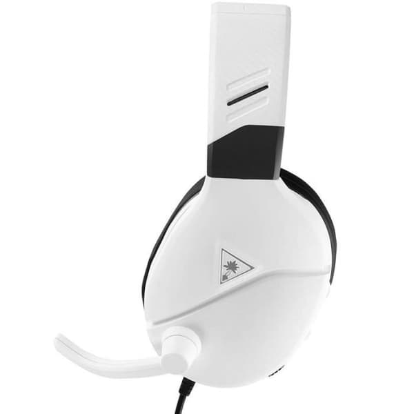 TURTLE BEACH Recon 200 Gaming Headset för PS4/PS5 - Vit - Förstärkt ljud med förstärkt bas