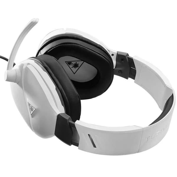 TURTLE BEACH Recon 200 Gaming Headset för PS4/PS5 - Vit - Förstärkt ljud med förstärkt bas