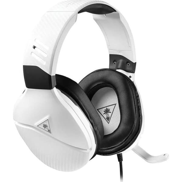 TURTLE BEACH Recon 200 Gaming Headset för PS4/PS5 - Vit - Förstärkt ljud med förstärkt bas