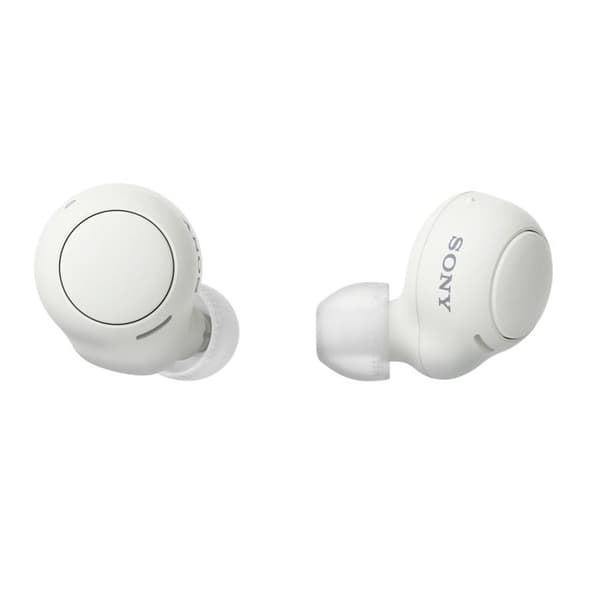 Trådlösa hörlurar - SONY - WF-C500 - Bluetooth - 20 timmars batteritid - Svettbeständig