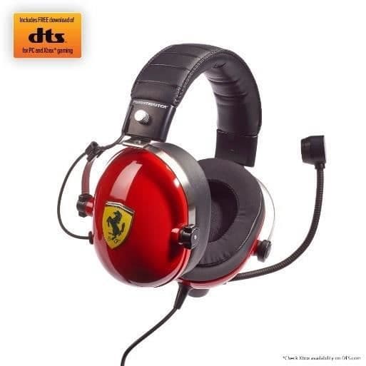 THRUSTMASTER T-Racing Scuderia Ferrari DTS-hjälm