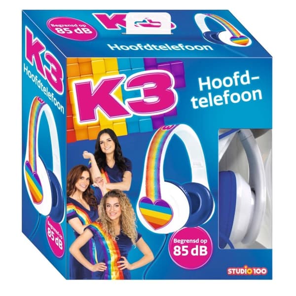 K3 Rainbow hörlurar