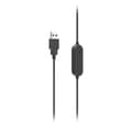 Miniatyrbild 2 av 3: Hama HS-USB300 PC Office Headset Svart