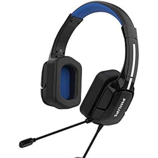 PHILIPS TAGH401/00 omkretshörande spelheadset - Dirac HD/3D-ljud - Fjärrkontroller - Bekvämt och lätt