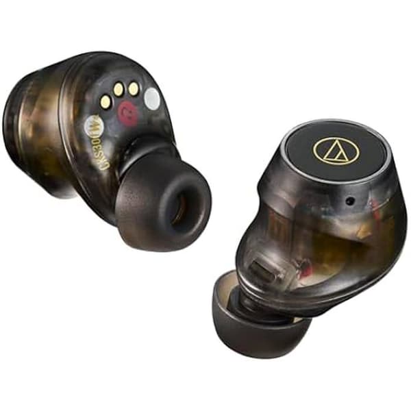 Audio-Technica ATH-CKS30TW+ trådlösa hörlurar (transparent svart)