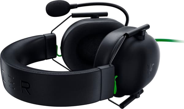 Razer Blackshark V2 X Headset Kabelbunden Huvudband Gaming Svart, Grön