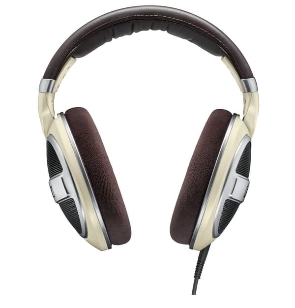 Sennheiser HD 599 Hovedtelefoner Hovedbånd Brun, Elfenben