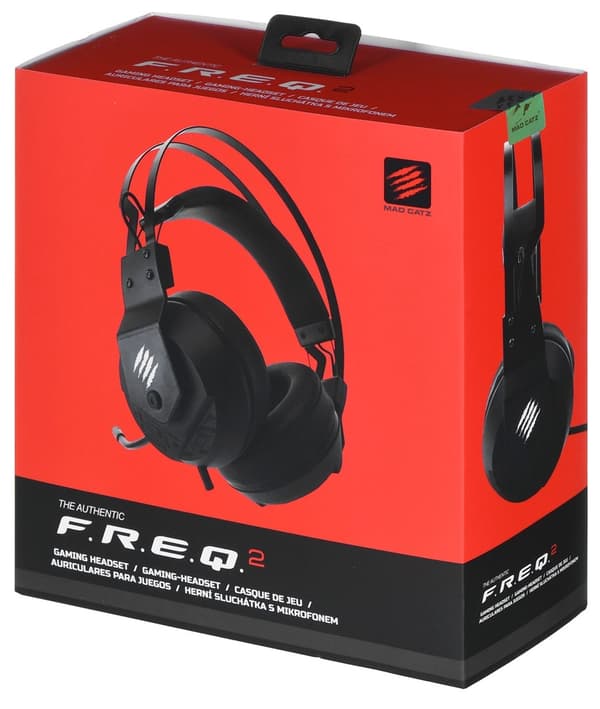 Mad Catz FREQ 2 Headset Wired Head-band Gaming Svart