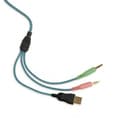Miniatyrbillede 6 af 7: iBox X8 Headset Kablet Hovedbånd Gaming Sort, Blå