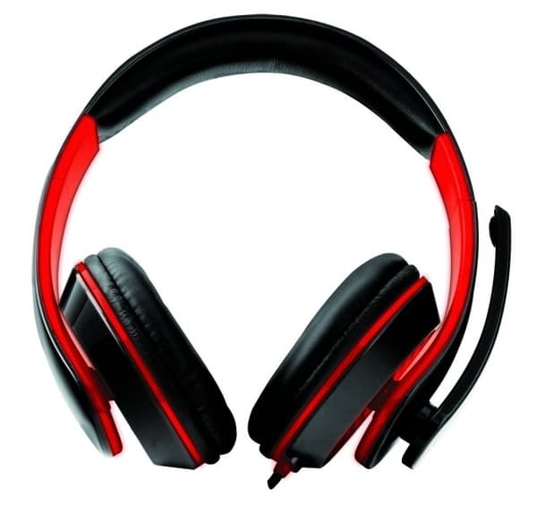 Esperanza EGH300R Headset Hovedbøjle Sort, Rød