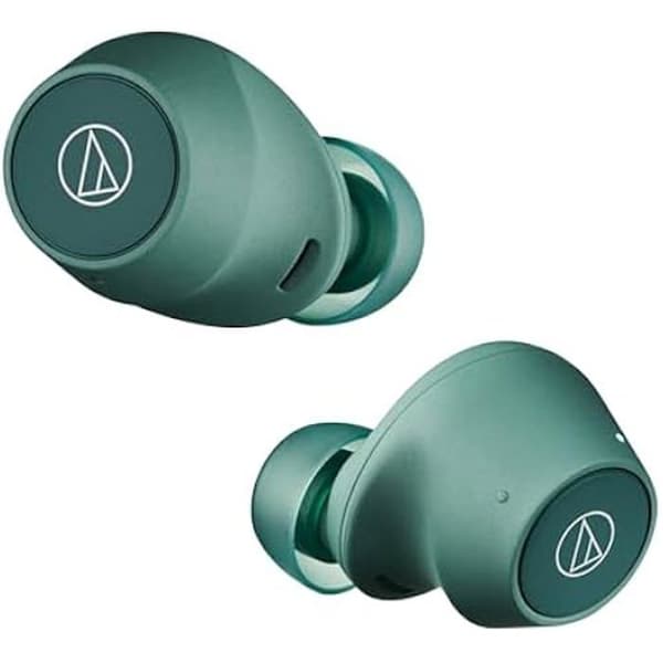 Audio-Technica ATH-CKS30TW+ trådlösa hörlurar (grön)