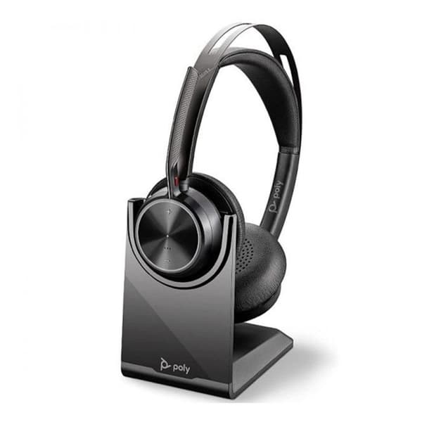 HP Poly Voyager Focus 2 dator On-ear headset Bluetooth Stereo svart brusreducerande headset
