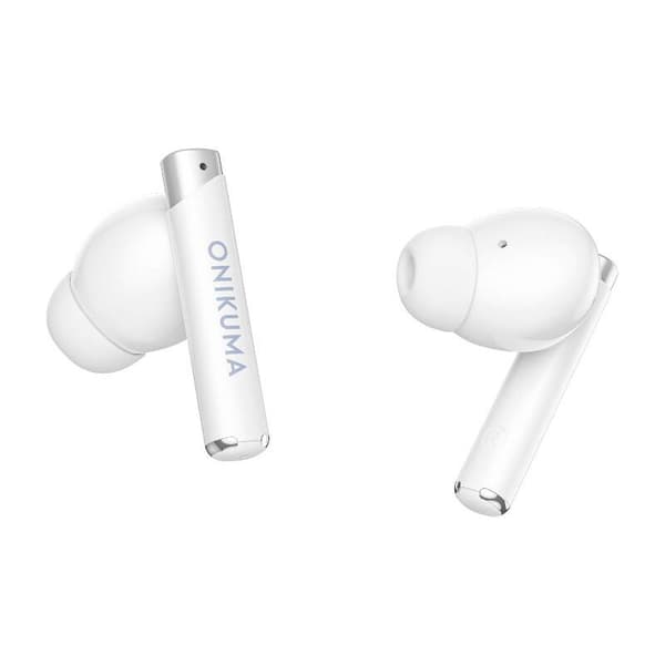 ONIKUMA T18 Bluetooth In-Ear hörlurar Vit