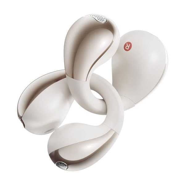 QCY Crossky Clip T33 hovedtelefoner (hvide)