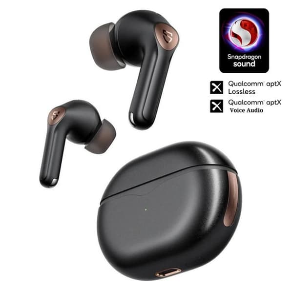 Trådlösa hörlurar - SoundPEATS - Air4 Pro - AptX Lossless - Aktiv brusreducering - Bluetooth 5.3