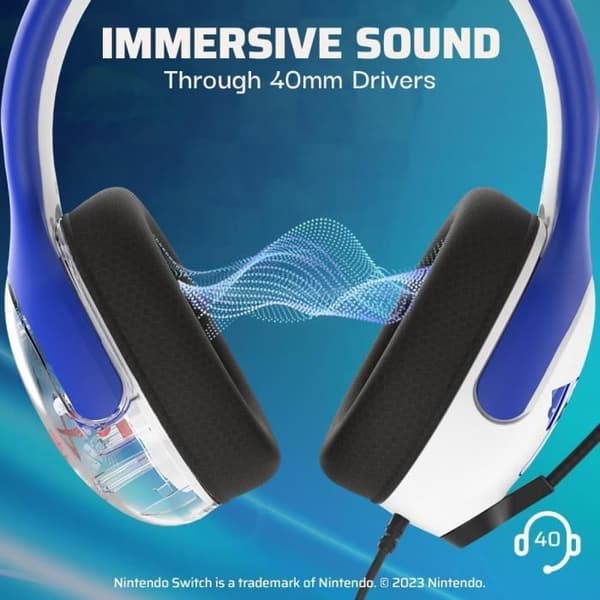 Realmz Airlite Sonic Wired Headset för Nintendo Switch