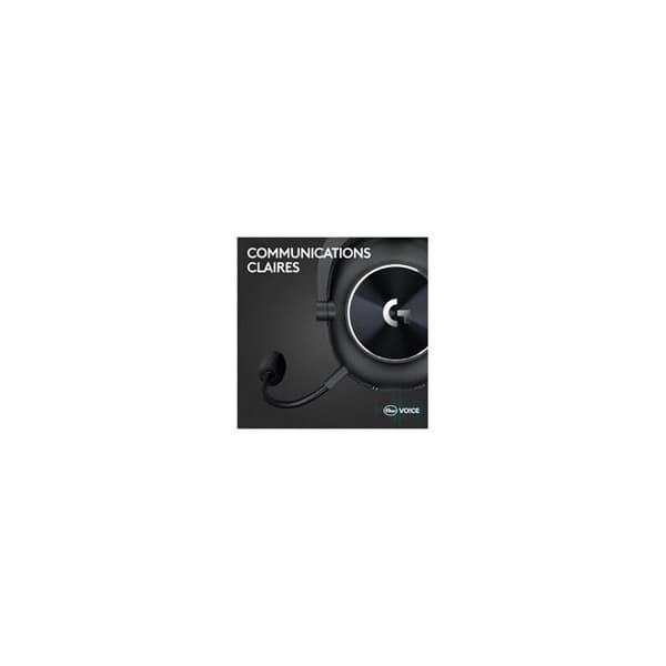 Logitech G PRO X 2 LIGHTSPEED trådlös PC-hörlur + hörlurshållare