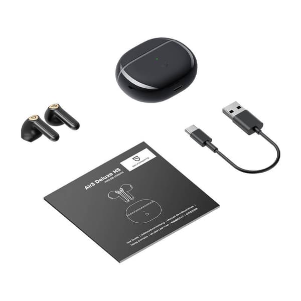 Høretelefoner Soundpeats Air 3 Deluxe HS TWS (sort)