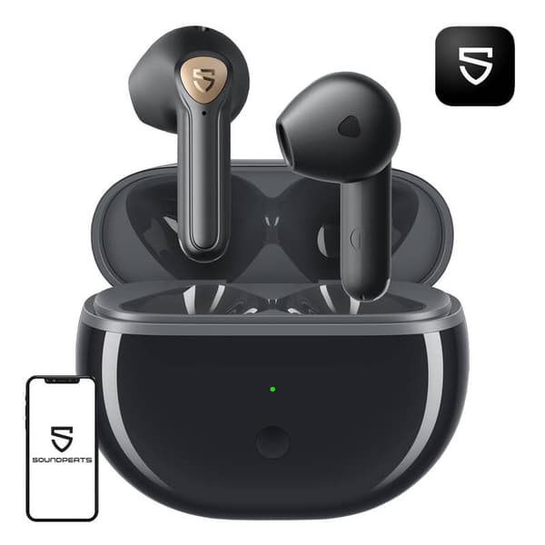Høretelefoner Soundpeats Air 3 Deluxe HS TWS (sort)