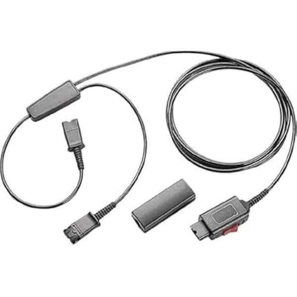 Träningskabel - POLY - Y-kabel - Svart - Trådbunden - För 2 QD-headset