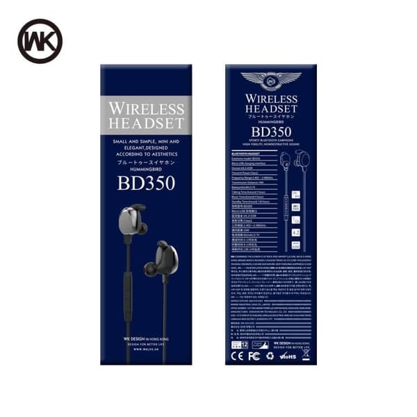 SERO Sporty Bluetooth-kuuloke, BD350, valkoinen