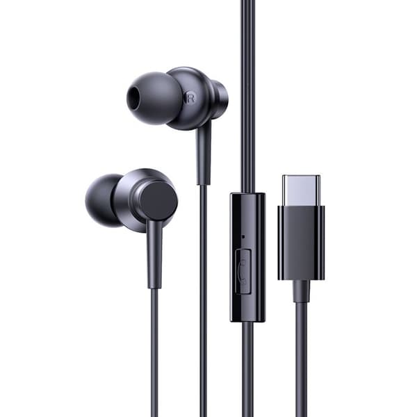 Trådbundna hörlurar av typ C - Baseus Encok CZ11 (A0016434300113-Z1) - Cluster Black