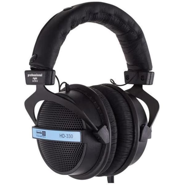 Hi-Fi-hörlurar - SUPERLUX - HD-330 - Trådbunden - Circumaural - Svart