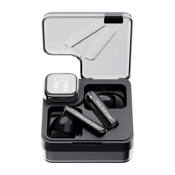 TWS QCY MeloBuds Neo T31-hodetelefoner (svarte)