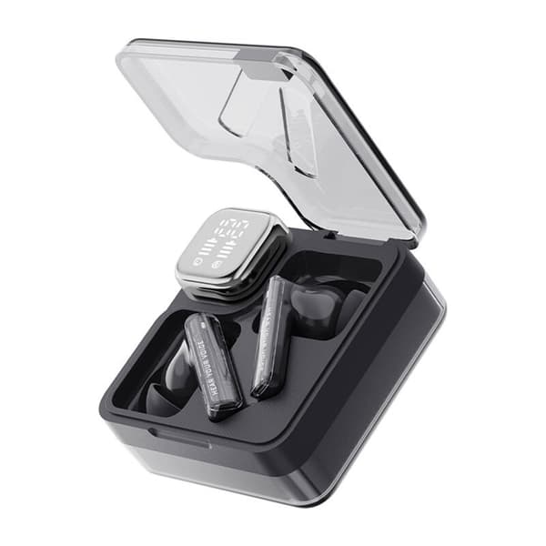 TWS QCY MeloBuds Neo T31-hodetelefoner (svarte)