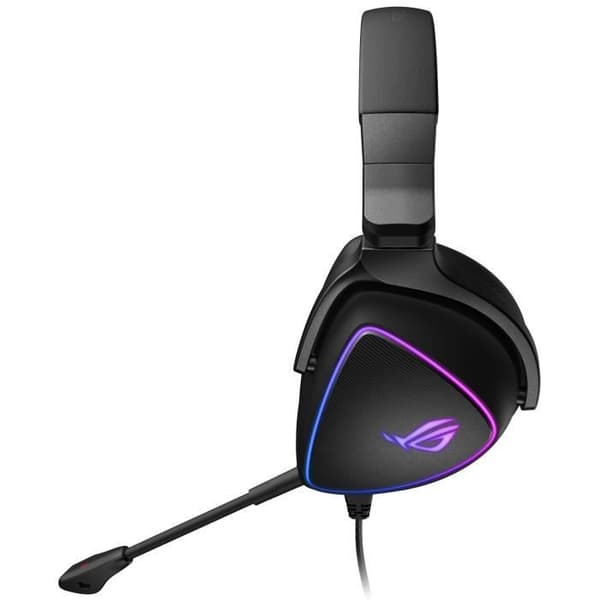 ASUS ROG Delta S Gaming Headset - USB-C - Ultralight - RGB - Kompatibel med PC, Nintendo Switch och Sony PlayStation