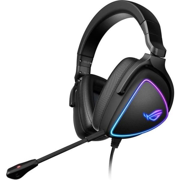 ASUS ROG Delta S Gaming Headset - USB-C - Ultralight - RGB - Kompatibel med PC, Nintendo Switch och Sony PlayStation