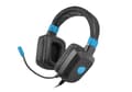 Miniatyrbild 1 av 4: FURY NFU-1584 hörlurar/headset Kabelanslutet huvudband Gaming Svart, Blå