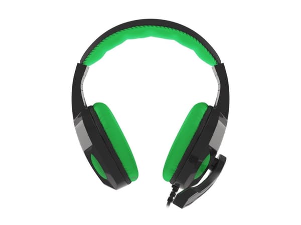 GENESIS ARGON 100 Headset Wired Head-band Gaming Svart, Grön