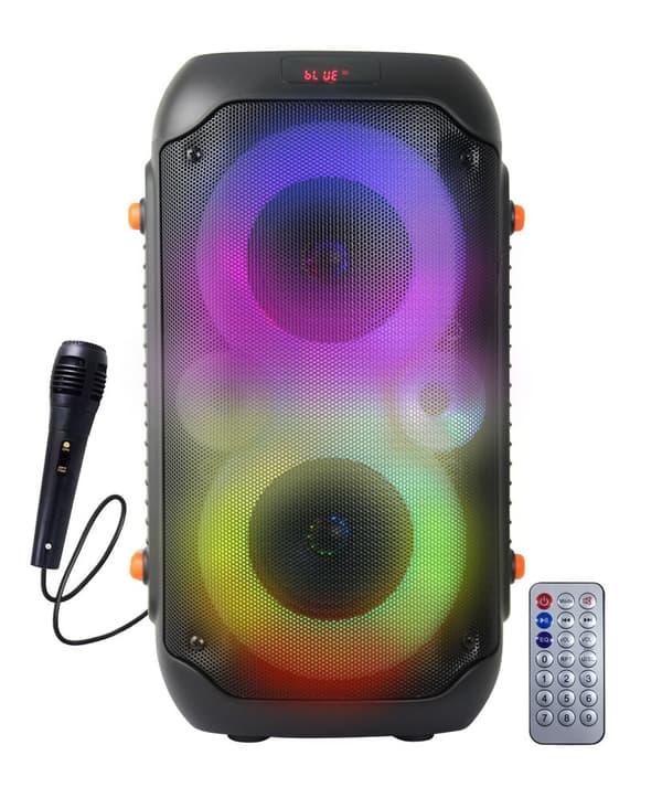Esperanza EP156 BT FM LED RGB KARAOKE Högtalare Svart 20W