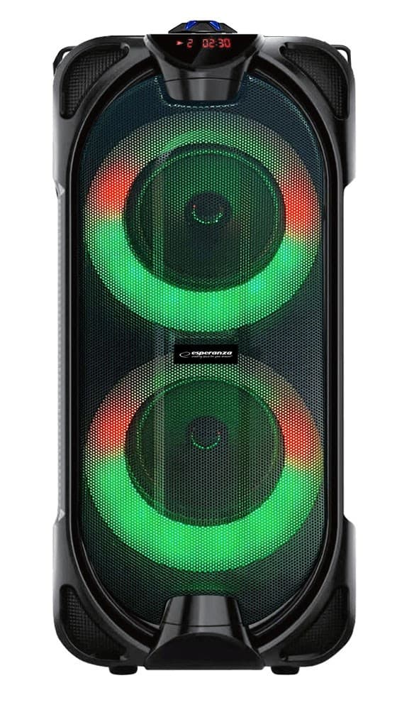 Esperanza EP157 BT FM LED RGB Højttaler Sort 10W