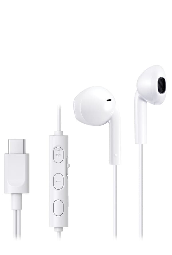 JVC HA-FR17UC USB Type-C langalliset korvakuulokkeet Valkoinen