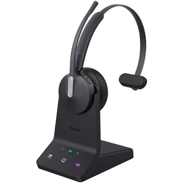 Trådlösa hörlurar - YEALINK - WH64 Mono UC - Micro-USB - Bluetooth - Svettbeständig