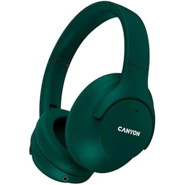 Bluetooth-hörlurar - CANYON - OnRiff 10 - ANC - Hi-Fi - 25h batteritid - Grön