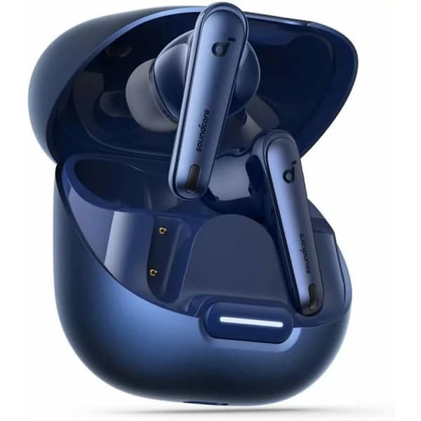 Trådlösa hörlurar SoundCore Liberty 4 NC (A3947G31) Bluetooth 5.3, ANC 2.0, högupplöst ljud, LDAC, IPX4 - Anker - Blå