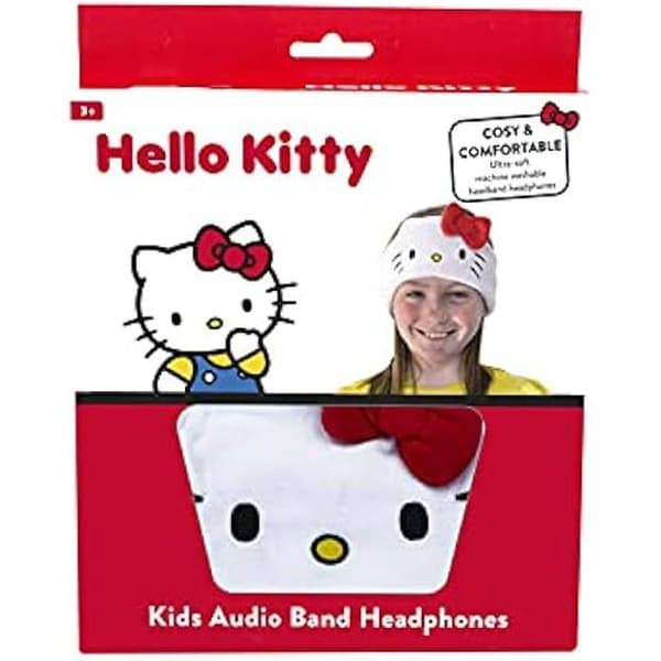 OTL Technologies Hello Kitty Hörlurar med Sladd för Barn Från 3 År Vit